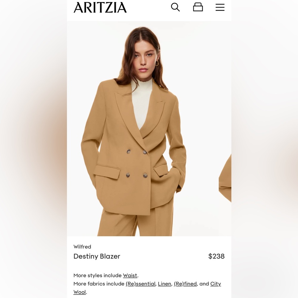 Aritzia Wilfred Blazer